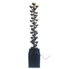 Hi-Line Tall Multi Level Zinc Metal Stacked Fountain, Rust-Resistant, Durable Metal Construction