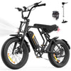 COLORWAY 750W 20"x4.0 Fat Tire Electric Bike, 48V 15Ah Battery, Off-road E-Bike for Adults, UL2849 Certified