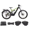 INTENSE RECON MX Adventure Adult S/M Electric Mountain Bike with Shimano Steps E7000 Motor, 11-Speed Gears, 27.5" Wheels, DVO Suspension, 504 Wh Integrated Battery, Custom Rack and Bag Set Included