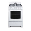 24" Wide Gas Range, White