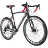 Eurobike XC550 Road Bike 21 Speed 700C wheels Racing Bike for Men 54Cm Adult Commuter Bicycle 3 Spoke wheels Black