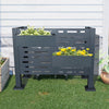 Metal AC Unit Privacy Fence Cover Panel - Outdoor Air Conditioner Hide Fence for Concealing HVAC Units