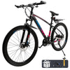 ARTUDATECH 27.5 Inch Mountain Bike, Shimano 21 Speed,  Dual Disc Brake Bike for Men Womens Adult, Full Suspension Bicycle