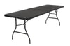 Cosco 8 Foot Centerfold Folding Table, White