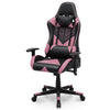 Magshion Ergonomic Gaming Chair, Comfortable Gaming Chair, Computer Chair Leather Desk Chair Adjustable Swivel Gaming Office Chair, Blue