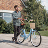 ModFusion 26" 1-Speed Beach Cruiser Bike for Women �C Sleek, Stylish, and Comfortable in Light Blue