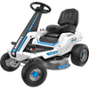 HART 80-Volt 30-inch Deck Lithium-Ion Riding Lawn Mower Kit, (1) Super Charger