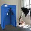 EAGLE PEAK Flex Compact 4x4 Pop-up Canopy Privacy Dressing Room,Blue