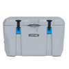 Lifetime 77 qt Bear-Resistant Camping Cooler, Premium High Performance, Ice Retention, Hard Cooler, 96 Can Capacity, Light Gray (90903)