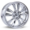 RTX Twist 17x7 5x114.3 ET40 CB73.1 Chrome (PVD) Wheel