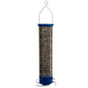 Droll Yankees Whipper Squirrel-Proof Tube Bird Feeder - Blue - 5 lb. capacity