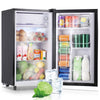 WANAI 3.2 Cu.ft Mini Refrigerator with 5 Temp Control Small Fridge Compact Size for Any Room Silver