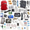 Pre-Packed Emergency Survival Kit/Bug Out Bag for 2 - Over 175 Total Pieces of Disaster Preparedness Supplies for Hurricanes, Floods, Earth Quakes & Other Disasters, Black