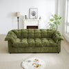 MAYEERTY 55'L Chenille Sponge single sofa,No Assembly Required,Fluffy Modern Sleeper Chair for Living room, Bedroom, Lounge and Projection Room(Not a swivel chair.)
