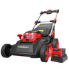 80V Cordless Lawn Mower with 5 Cutting Height, Adjustable Speed