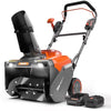 NOVUS Cordless Snow Blower Battery Powered 18 Inch, 58V 5Ah Battery and Charger Included