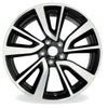 For Nissan Rogue OEM Design Wheel 19" 19x7 2017-2020 Machined Black Single Replacement Rim