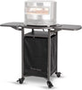 Solo Stove Pizza Oven Cart for Outdoor Pi Pizza Ovens | Portable Pizza Oven Table, Compatible with the entire Pi family, Locking Wheels, Foldable Shelves, Steel, Height: 35.75 in, Weight: 43 lbs
