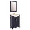 Fresca Hartford 24" White Traditional Bathroom Vanity