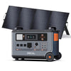 OSCAL PowerMax 6000 Portable Power Station, 3600Wh LiFePO4 Battery with 6000W Output, BP3600 Expansion Battery & 200W Solar Panels, Solar Generator for Camping, Home, Outdoor, Emergency Use