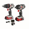 PORTER CABLE 20-Volt Max Lithium-Ion Cordless Drill & Impact Driver Combo Kit, PCCK602L2