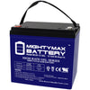 ML35-12 GEL - 12 Volt 35 AH, GEL Type, Internal Thread (INT) Terminal, Rechargeable AGM Battery