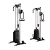 Mikolo Cable Crossover Machine Home Gym, Wall Mount Cable Station with 200LBS Weight Stack,Lat Pull Down Machine with 27 Positions Dual Pulley System
