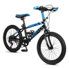 SPPTTY 20-24 inch Bike,6-Speed Mountain Bike for Men Women Boys Girls,Comfort Saddle,Blue