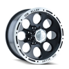Ion 174 17X9 5X135 0Et 87Cb Black/Machined