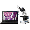AmScope B120 Student & Professional LED Binocular Compound Microscope