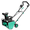 Mescukay Corded Electric Snow Blower, Electric Snow Thrower - 2200W Motor with 33,000 RPM, 20" Clearing Path, 25ft Throwing Distance with Nylon Auger, Dual LED Lights for Enhanced Visibility