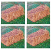 USA Pine Straw - Premium Pine Needle Mulch (Pine Needle Mulch - Covers 65-80 Sqft 4 Set)