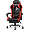 Neo Chair N-Gen Gaming Chair, Ergonomic Video Game Chair with Headrest, Adjustable Footrest, Lumbar Support High Back PU Leather for Adults, Black