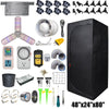 iMeshbean 48"x48"x80" Grow Tent Kit w/ LED Full Spectrum Grow Light & Ventilation Inline Fan