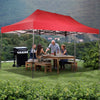 Ainfox 10x20 Heavy Duty Pop up Canopy Tent with Weighted Sandbags,Outdoor Shade Instant Folding Event Gazebo with Wheeled Bags,White