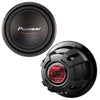 PIONEER TS-A301S4 - Powerful 12-inch Subwoofer, 1600 Watts Peak Power, Single 4 Ohm Voice Coil for a Powerful Bass Pack of 2