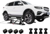 Jocisland Portable Car Lift, Capable of Lifting 5000 LBS Quick Jack with a Maximum Height of 26", Car Lifts for Shop and Home Garage, Black