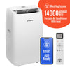 Westinghouse 12,000 BTU Portable Air Conditioner & Dehumidifier with Remote & Smart App, up to 550 Sq Ft