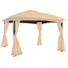 Garden Winds Replacement Canopy Top Cover Compatible with The Fab Based 10' x 12' Straight Leg Gazebo - RipLock 350