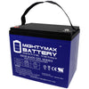 ML35-12 GEL - 12 Volt 35 AH, GEL Type, Internal Thread (INT) Terminal, Rechargeable AGM Battery