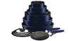 T-fal Ingenio Expertise Nonstick 14-Piece Cookware Set, Induction Oven Safe up to 500F, Detachable Handle, Onyx Black
