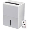 TCL H50D26W 50 Pint Smart Dehumidifier with Pump Perfect for areas up to 4,500 sq. ft.
