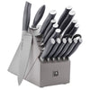 J.A. Henckels International Graphite 14-pc Self-Sharpening Knife Block Set