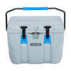 Lifetime 28 qt Bear-Resistant Camping Cooler, Premium High Performance, Ice Retention, Hard Cooler, 20 Can Capacity, Boulder Gray (91289)