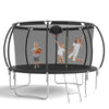 HEVAOTRY Trampoline for Kid Adult 10FT Outdoor Trampoline with Safety Enclosure Net ladder