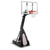 Spalding the Beast 7.5ft - 10ft Adjustable Height 60" Glass Portable Basketball System (Adult)