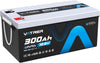 VATRER POWER 12V 100AH Low Temp Cutoff LiFePO4 Deep Cycle Battery with 1280W, Built-in 100A BMS, 5000+ Cycles Rechargeable Lithium Battery, Perfect for RV/Camper, Marine, Solar.