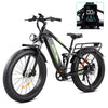 Electric Bike for Adults,1000W E Bikes for Men,26" Fat Tire Electric Bikes,48V 17.5AH Battery,28MPH,7 Speed&Dual Hydraulic Disc Brakes,LCD Screen,60Miles Range,Electric Mountain Bicycle
