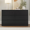 Brindle 6 Drawer Dresser, Gray Oak, by Hillsdale Living Essentials