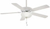 Minka Aire Fans - Contractor II Uni-Pack - 5 Blade Ceiling Fan with Light Kit-18